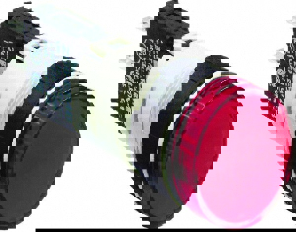 12-24 VAC/VDC Red Lens LED Pilot Light