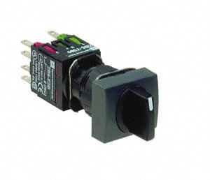 Selector Switch: Maintained (MA), Black