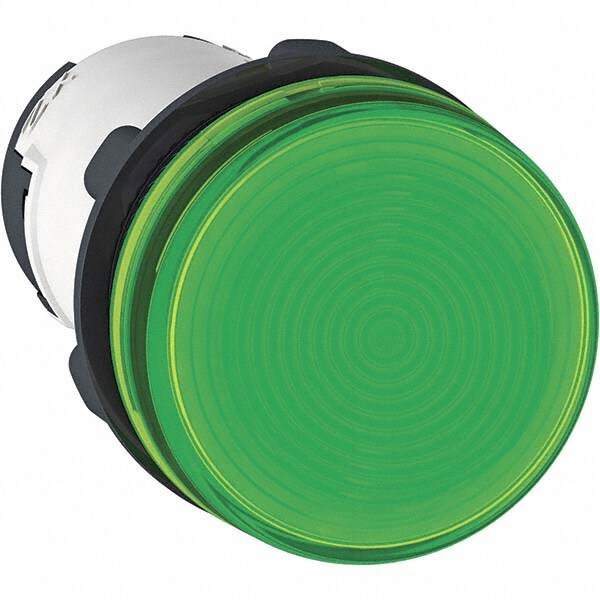 250 V Green Lens Incandescent Pilot Light