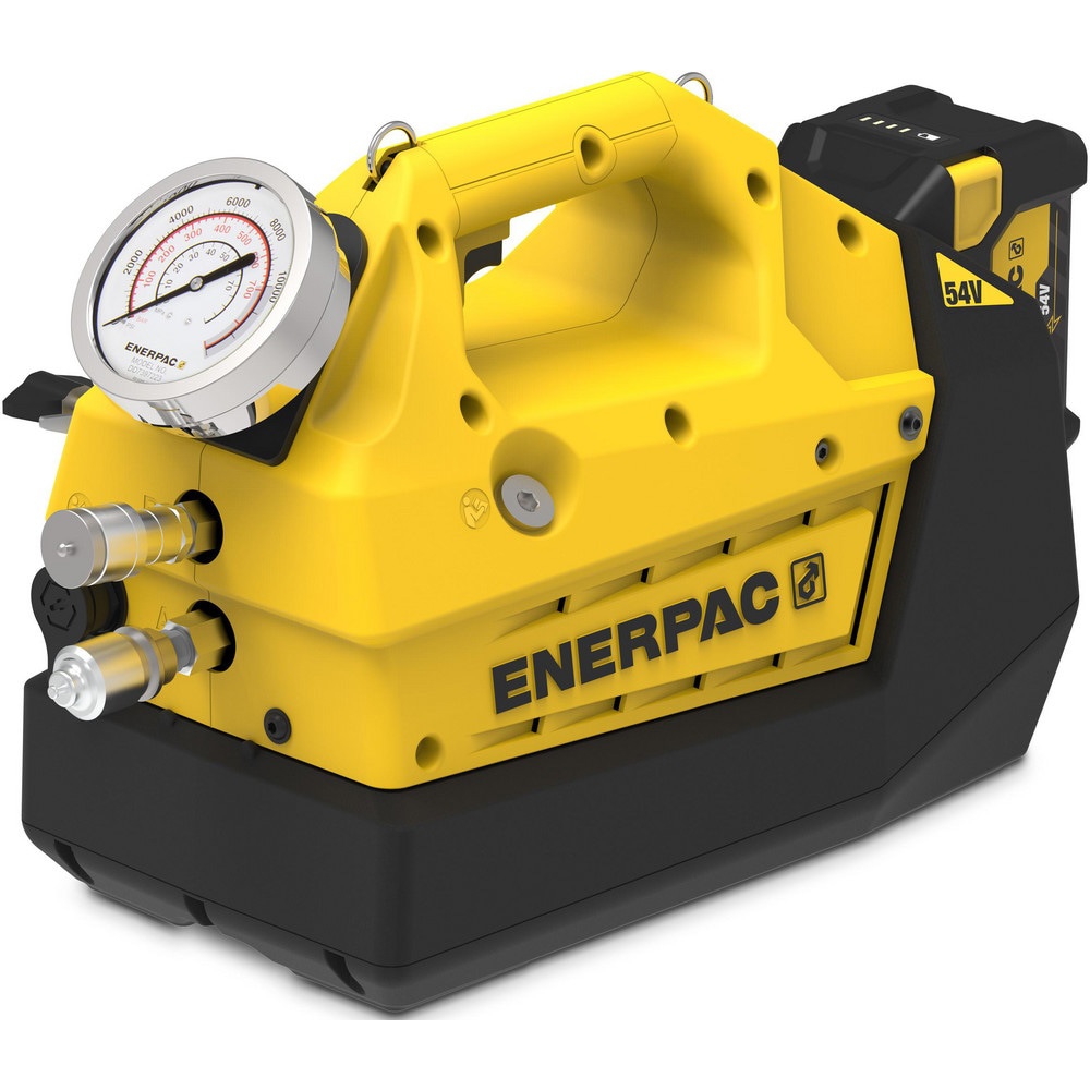 Power Hydraulic Pumps & Jacks; Type: Hydraulic Pump ; 1st Stage Pressure Rating: 10000 ; Pressure Rating (psi): 10000 ; Oil Capacity: 4 L ; Valve Type: Four-Way ; Adjustable Relief Valve: Yes