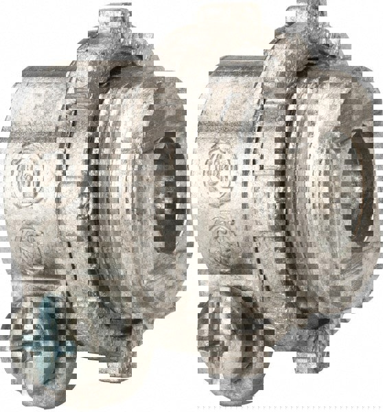 Conduit Connector: For FMC, Die Cast Zinc, 3/8