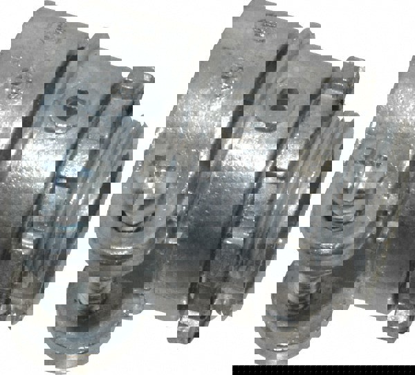 Conduit Connector: For FMC, Die Cast Zinc, 1/2