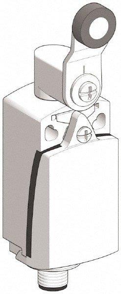 General Purpose Limit Switch: SPDT, NC, Roller Lever, Top