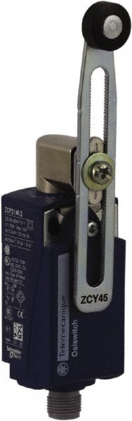 General Purpose Limit Switch: SPDT, NC, Roller Lever, Top