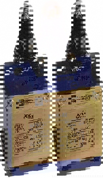 General Purpose Limit Switch: SPDT, NC, Roller Plunger, Top