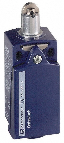 General Purpose Limit Switch: SPDT, NC, Roller Plunger, Top