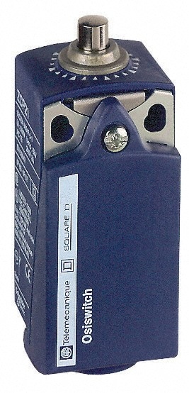 General Purpose Limit Switch: SPDT, NC, End Plunger, Top