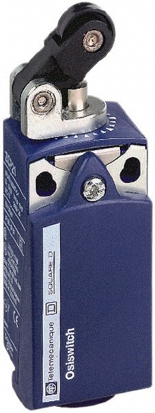 General Purpose Limit Switch: SPDT, NC, Roller Plunger, Top