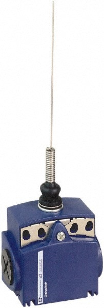 General Purpose Limit Switch: SPDT, NC, Cat Whisker, Top