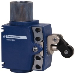 General Purpose Limit Switch: SPDT, NC, Roller Plunger, Top