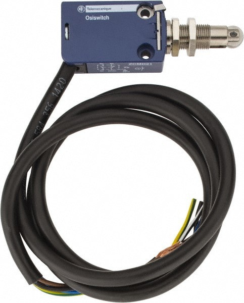 General Purpose Limit Switch: SPDT, NC, Roller Plunger, Top