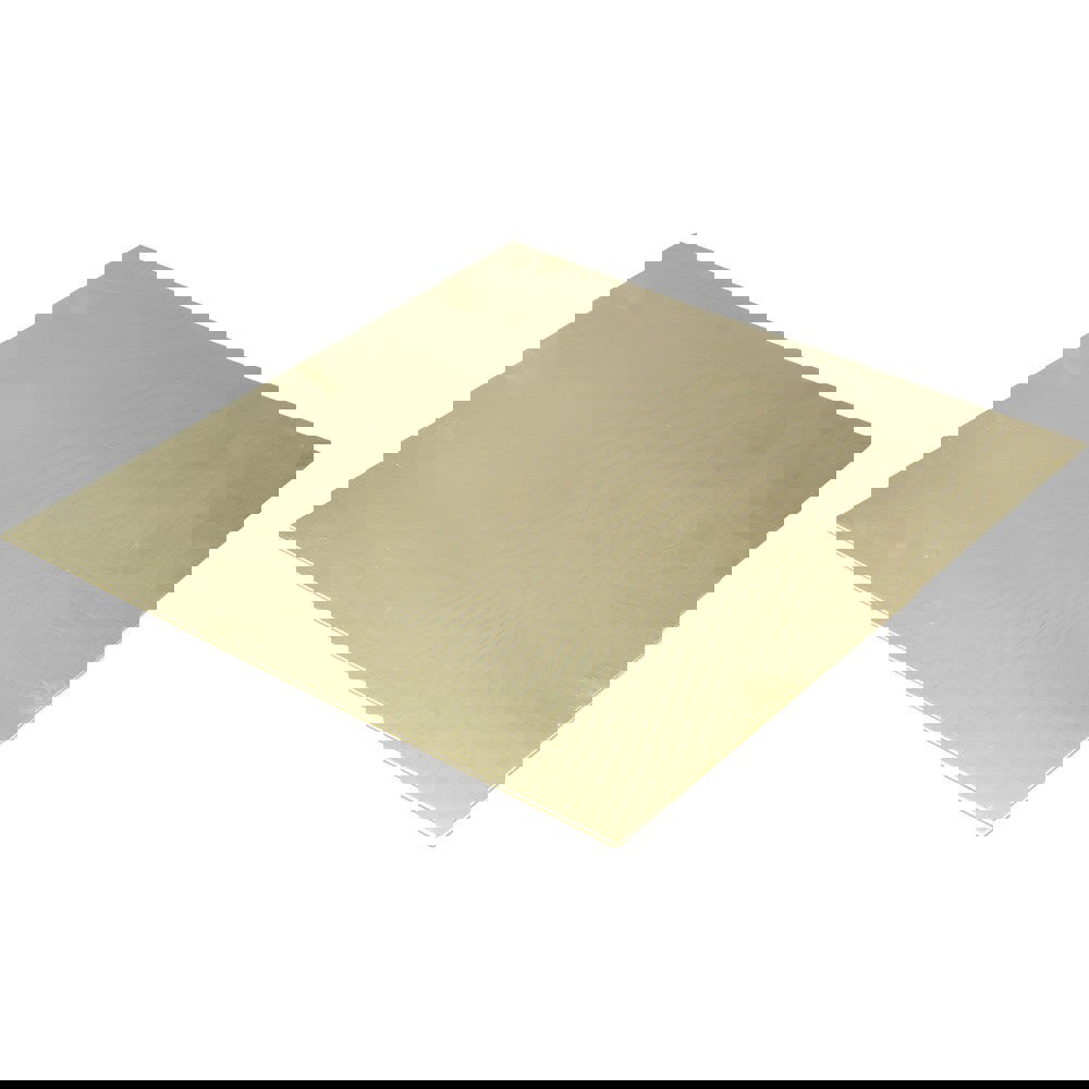 0.064 Inch Thick x 12 Inch Wide x 12 Inch Long, Brass Sheet