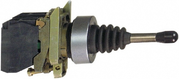 3 Position, Multiple Amp Level, 54mm Long, -13 to 158&deg;F, Round Handle, Maintained (MA) Joystick Controller Switch
