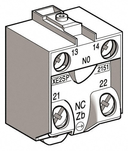 2NC, 3 Amp, Electrical Switch Contact Block