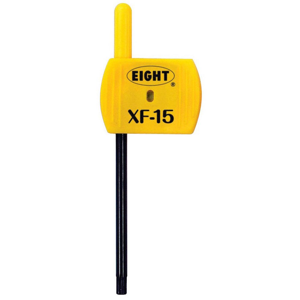 Torx Keys; End Type: Torx ; Torx Size: T15 ; Handle Type: Flag ; Material: Steel ; Overall Length (mm): 84.0000 ; Finish: Black Oxide