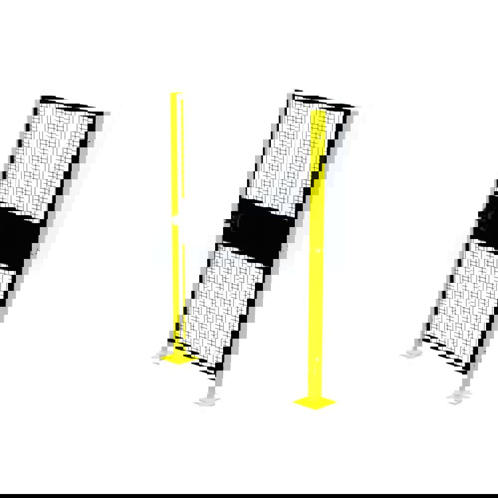 3' Wide x 6' High, Swing Door for Temporary Structures