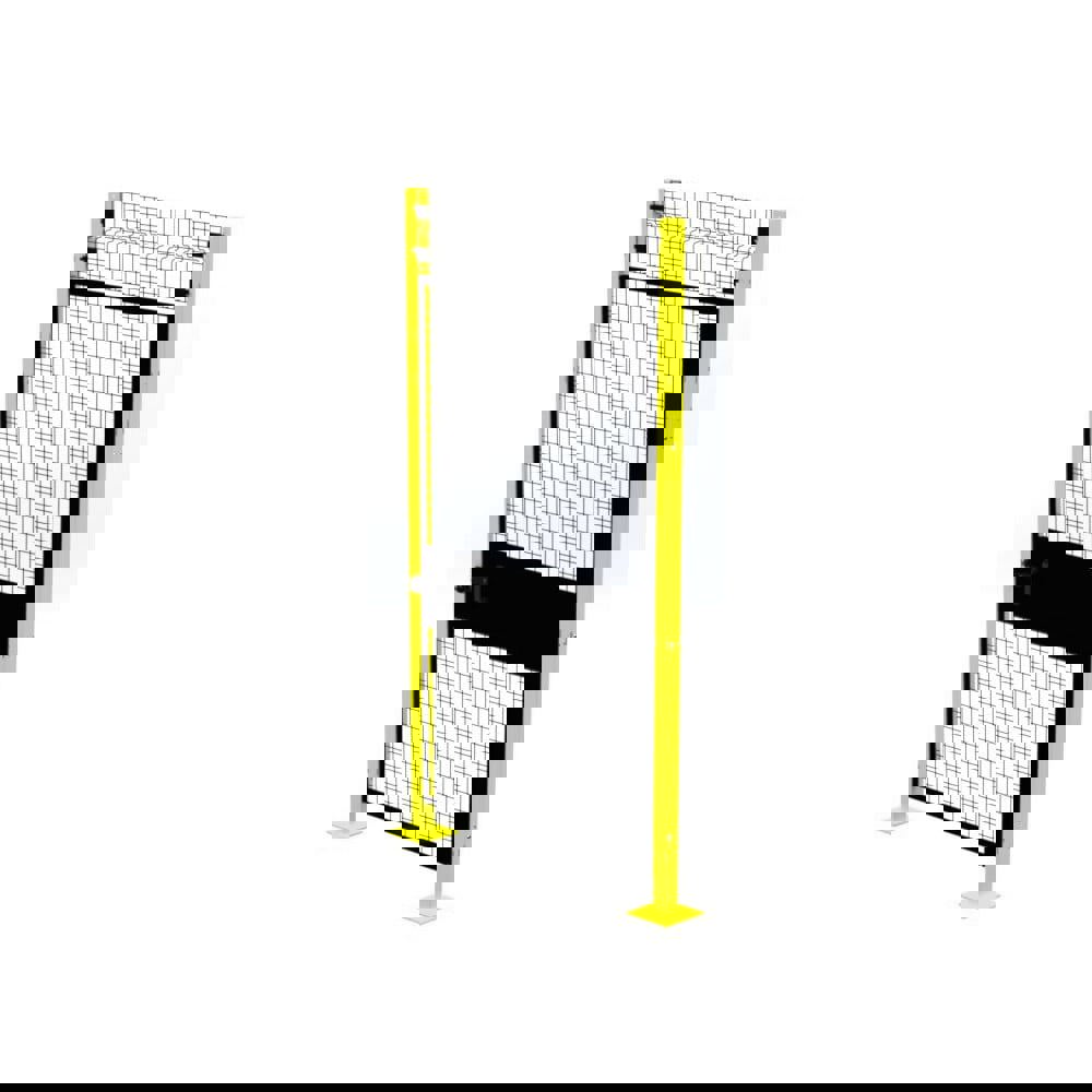 4' Wide x 8' High, Swing Door for Temporary Structures
