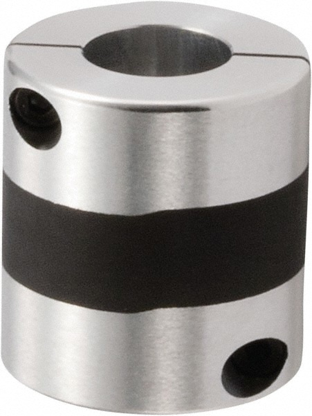 Flexible Servo Motor Coupling: Aluminum Alloy, 10 to 15 mm Pipe, 38 mm OAL