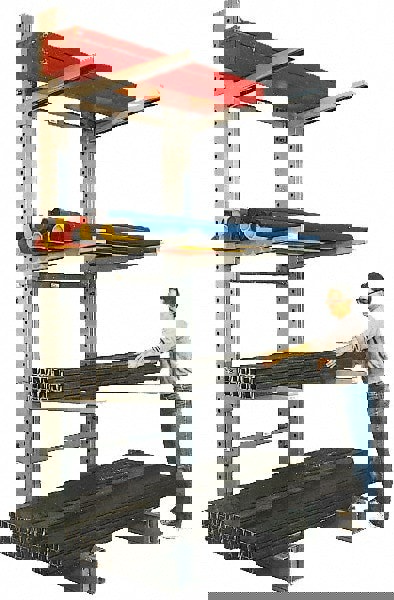 Cantilever Rack Straight Arm: 3,400 lb Capacity, 36