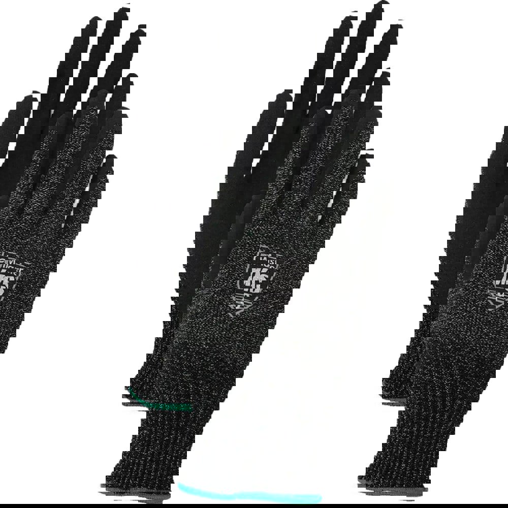 Cut & Puncture-Resistant Gloves: Size Large, ANSI Cut A5, ANSI Puncture 4, Nitrile, Series XKS500