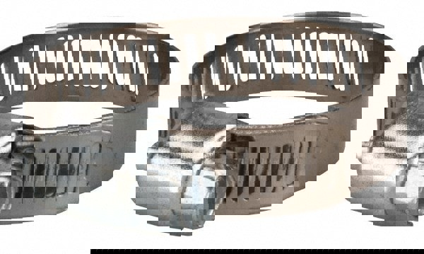 Worm Gear Clamp: SAE 16, 3/4 to 1-1/2