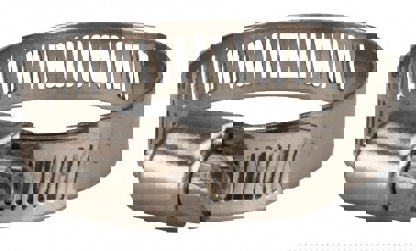 Worm Gear Clamp: SAE 16, 3/4 to 1-1/2
