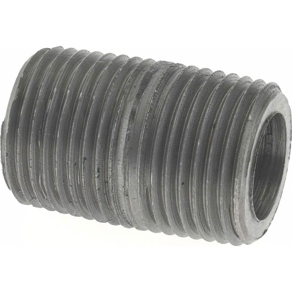 Black Pipe Nipple: 3/8