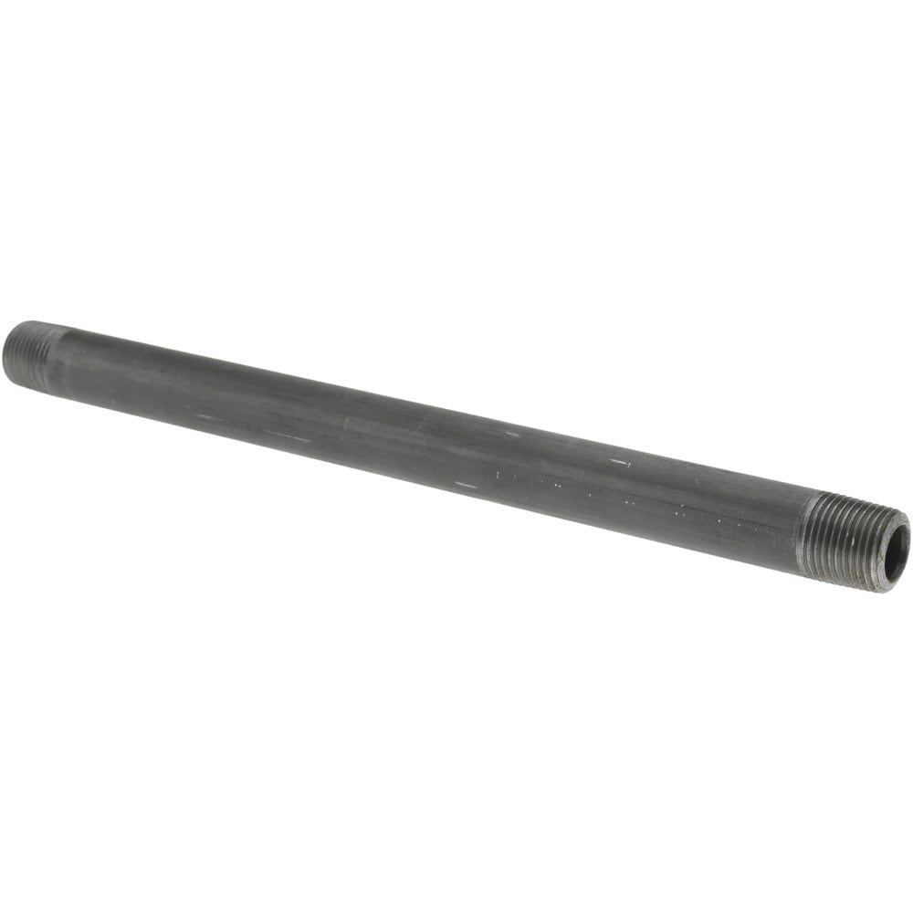 Black Pipe Nipple: 3/8
