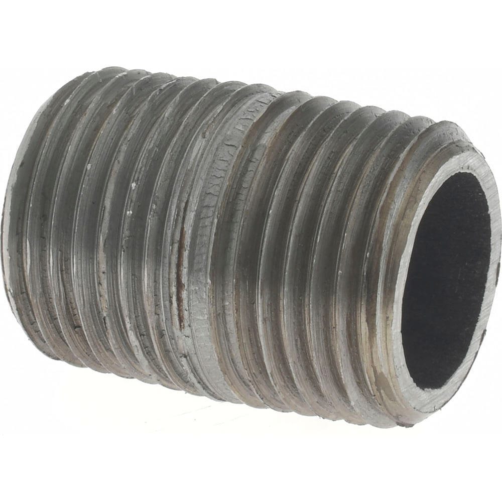Black Pipe Nipple: 1/2
