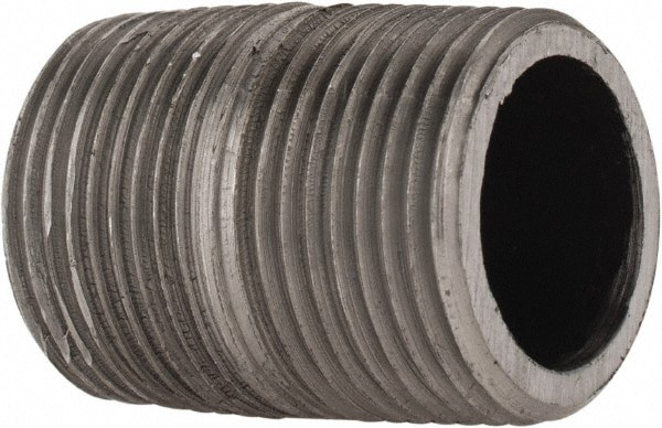 Black Pipe Nipple: 3/4