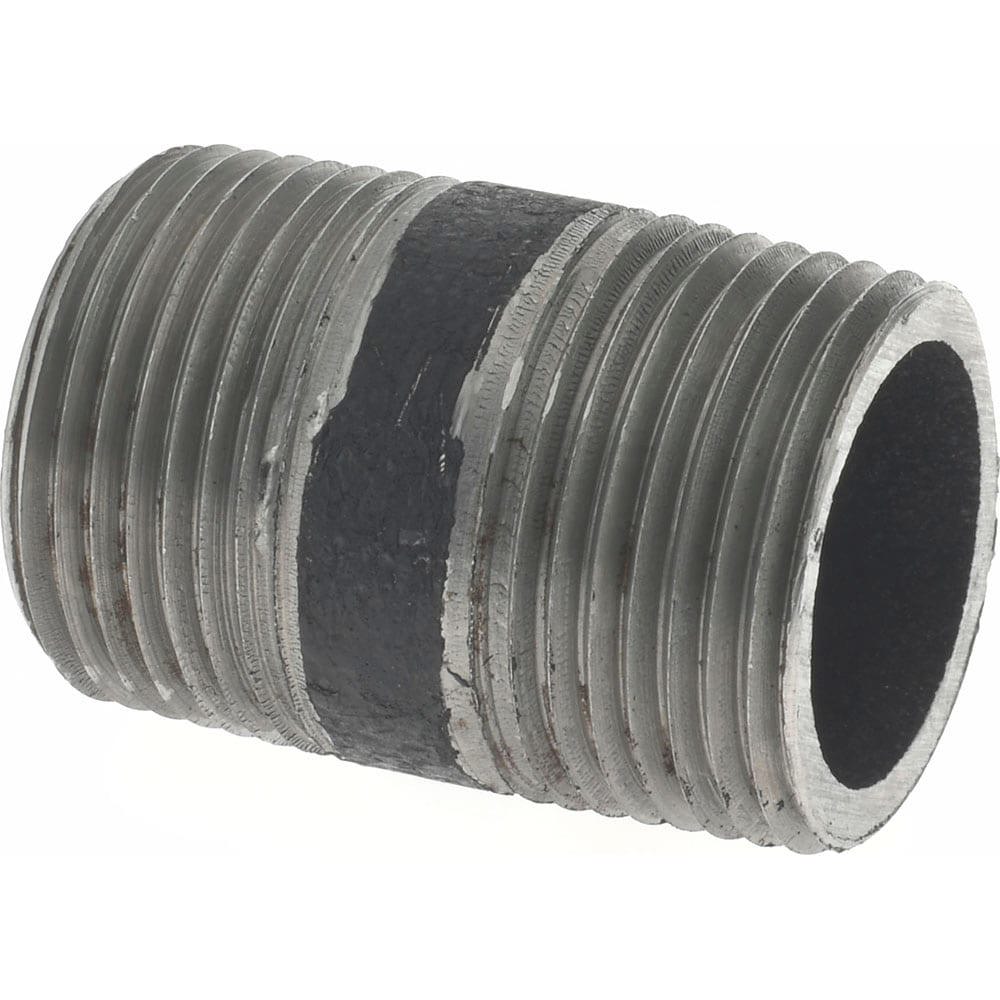 Black Pipe Nipple: 3/4