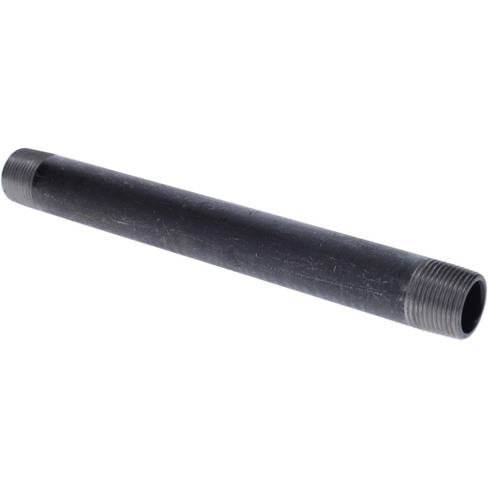 Black Pipe Nipple: 3/4