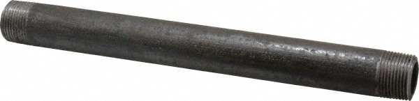 Black Pipe Nipple: 3/4