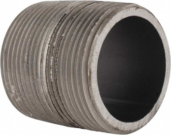 Black Pipe Nipple: 1-1/4