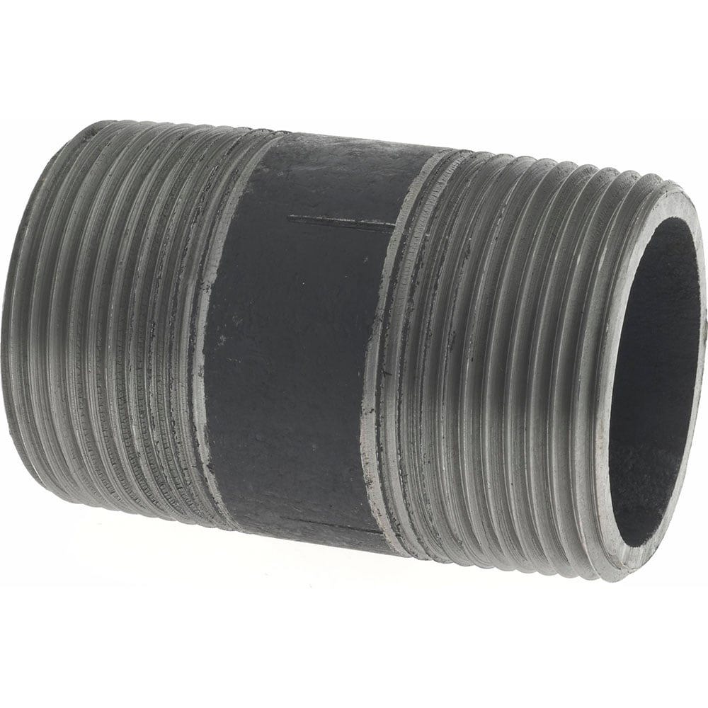 Black Pipe Nipple: 1-1/4