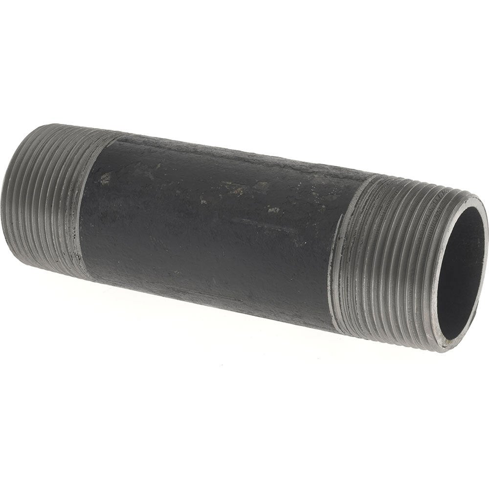 Black Pipe Nipple: 1-1/4