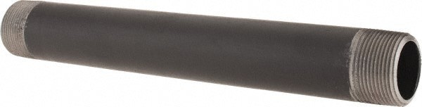 Black Pipe Nipple: 1-1/4