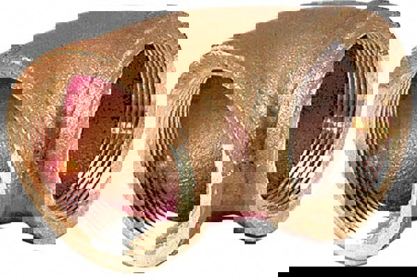 Brass Pipe 90 &deg; Elbow: 3/8