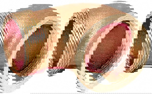 Brass Pipe 90 &deg; Street Elbow: 1/2