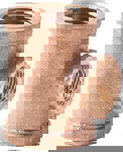 LF 3/4X1/2X1/2 BRS RED TEE