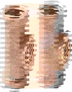 LF 1-1/4X1-1/4X3/4 BRS RED TEE