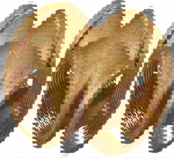 Brass Pipe Cross: 1-1/2