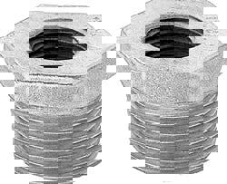 Brass Pipe Bushing: 1/2 x 3/8