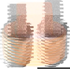 LF 1-1/4 BRS SQ HD SLD PLUG