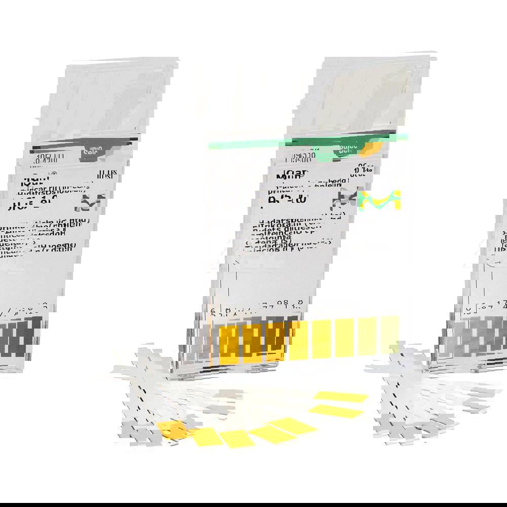Conductivity, pH & TDS Meters & Testers; Type: Ph & Temperature Tester; pH Testr; Minimum pH Range: 6.5; Probe Type: Paper Strip; Maximum pH Range: 10.0; Minimum Ph Range: 6.5; Accuracy: 0.2 pH; Maximum Ph Range: 10.0; Features: Results in Less than a Mi