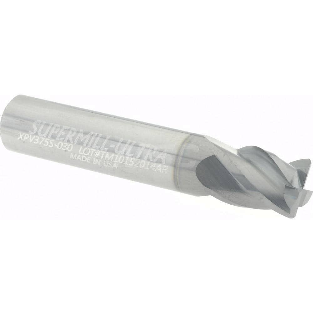 Corner Radius End Mill: 3/8