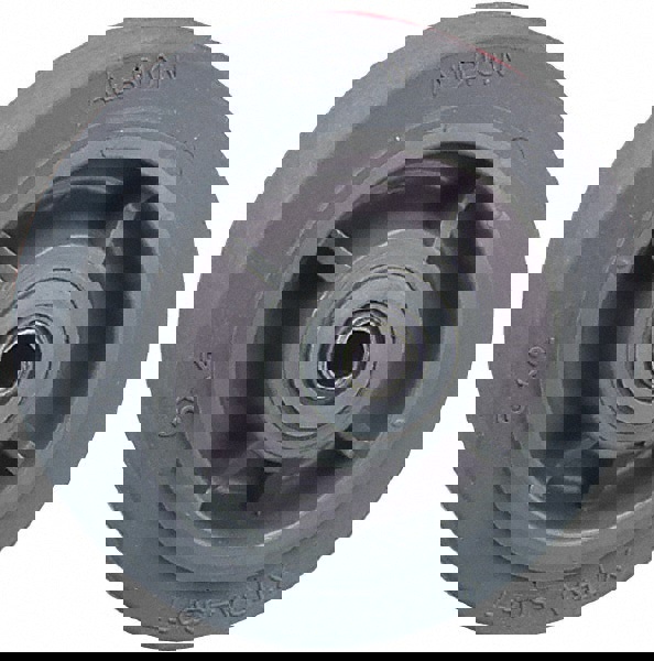 Caster Wheel: Solid Rubber