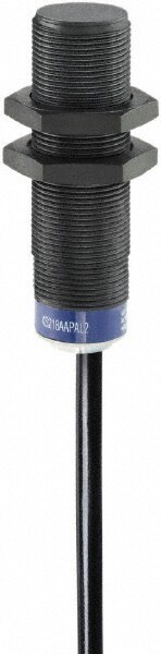 Inductive Proximity Sensor: Cylinder, 12 mm Detection Distance