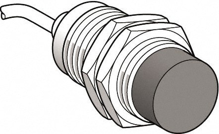 Inductive Proximity Sensor: Cylinder, 15 mm Detection Distance