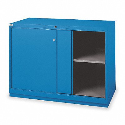 Sliding Door Storage Cabinet: 56-1/2
